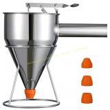 40oz Pancake Batter Dispenser with Squeeze