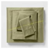 King Solid 400TC Sheet Set, Green