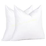 Puredown Euro Goose Feather Pillows 26x26 (2)