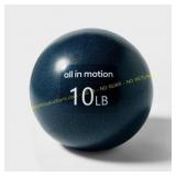 Medicine Ball 10lbs - Blue - All In Motion