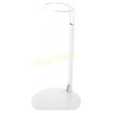 10 ct - DSP-90W White Adjustable Doll Stand