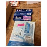Group of oral health items