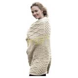 Irish Merino Wool Throw Patchwork