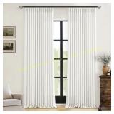Linen Pinch Pleated Curtains 96" (2)