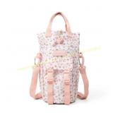 Blogilates Water Bottle Sling - Cream Floral