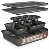 Bakken Swiss Bakeware Set 6-Pcs, Non-Stick