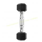 3 ct - CAP Barbell, 3lb Rubber Hex Dumbbell