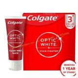 Colgate Optic White Stain Fighter Clean Mint Paste