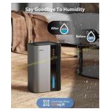 Dehumidifier for Home 850 sq.ft, 95oz, Grey