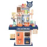 Cossy Kids Play Kitchen with Light Blue