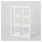 6 Cube Organizer White - Brightroom