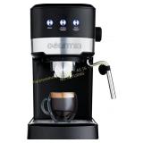 Gourmia 15-Bar Espresso Maker with Frother