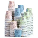 300 Pack 3 oz Paper Cups for Bathroom