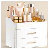 HBlife Makeup Organizer with 2 Drawers, White