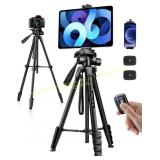 JOILCAN 68" Phone Tripod with Remote