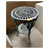 Outdoor end table