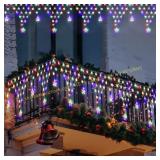 Outdoor Christmas Curtain Lights 218 LED