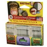 2 Boxes Monkey Hook Value Pack 40 lb 30 pk