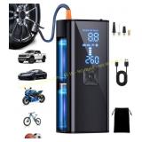 Tire Inflator Portable Air Compressor, 150PSI