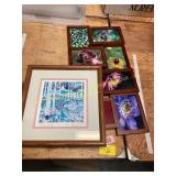 Picture Frame Collage, Wild Turkeys Print