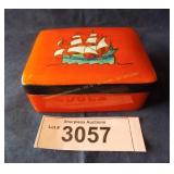 Vintage hand painted Noritake jewelry box