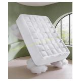 Mattress Pad 500gsm, queen, White