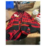 Express One Size Geometric Design Poncho