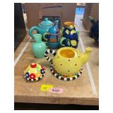 Tea Pots + Vases