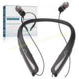 Bluetooth 5.3 Neckband, Bright Black