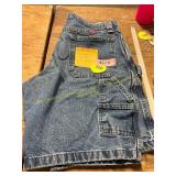 Mens Size 33 Wrangler Carpenter Jean Shorts