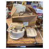 Tupperware + Anchor Hocking Microwave Set