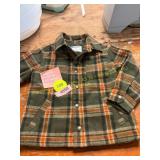 Old Navy 4t Snap Front Plaid Shacket