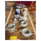 Fluted Bowl, S+P Shaker, Creamers, Etc