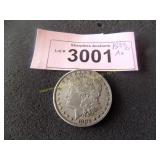 High grade 1882 0 Morgan silver dollar