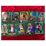 10ct Green Prizm Refractor Lot