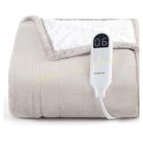 Bedsure Heated Blanket 50x60 Cream, 4/6 Heat
