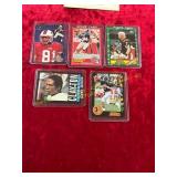 5ct NFL HOF RC Lot