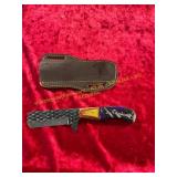 File Knife with Sheath