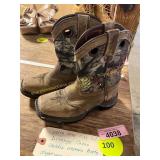 Youth 11M Durango Camo Western Boots