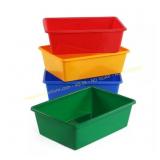 Primary Collection Plastic Storage Bins (4)