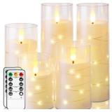 Homemory Battery LED Candles w/ Remote (5)