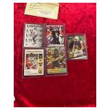 5ct NFL Nabers/Walker/Henderson/McCarthy RC Lot
