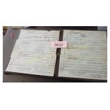 1936 Union Pacific railroad memorabilia