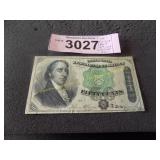 Rare Civil War 1862 fractional currency fourth