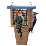 Kingsyard Recycled Suet Bird Feeder, Blue