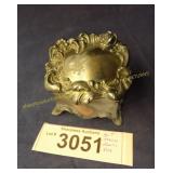 Vintage Art Nouveau metal jewelry box