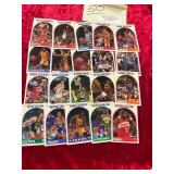 20ct 1989 Hoops HOF + Stars Card Lot