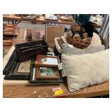 Throw Pillows, Baskets, Plushies, Etc