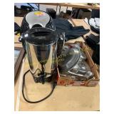 Deep Fryer, Coffee Percolator, Etc