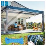 Clear Tarp 14Mil Vinyl Tarpaulin (8x10ft)